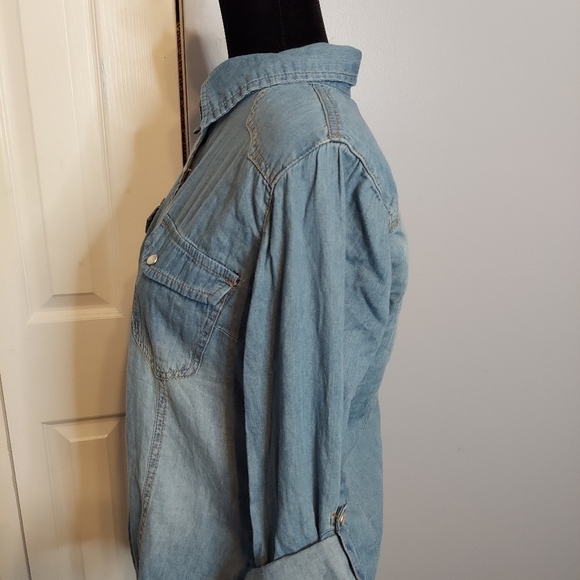 New Look Button-Down Top NWT Size Large - Picture 8 of 10